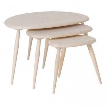 ErcolCollection Pebble Nest Of Tables