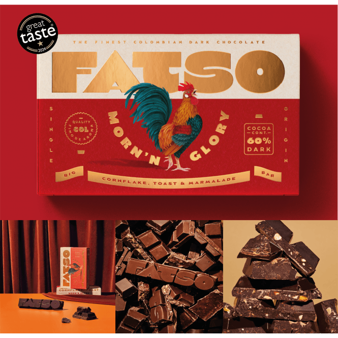 Fatso Morn'n Glory Chocolate Bar