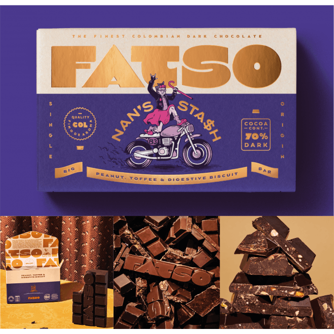 Fatso Nan's Stash Chocolate Bar