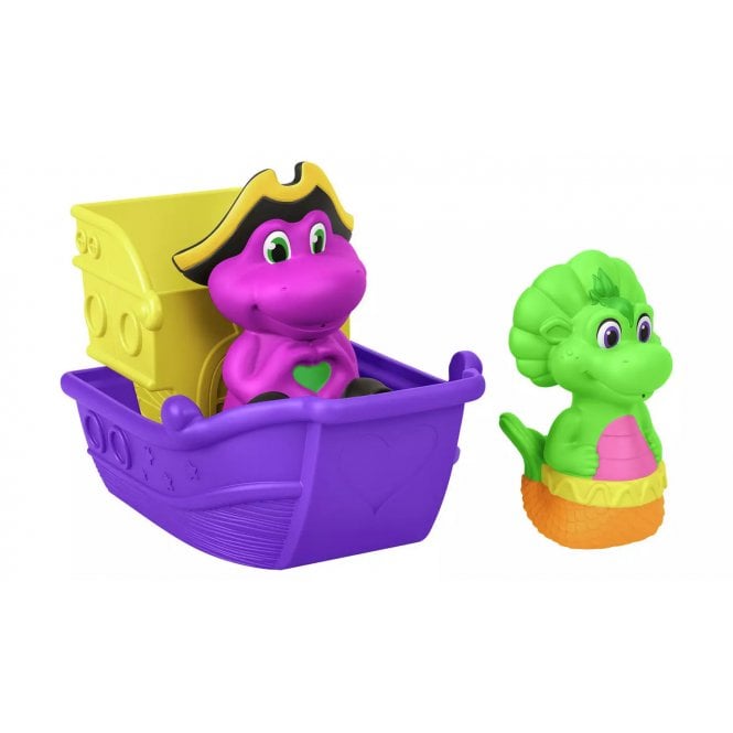 Barney Fisher-Price Barneys World Water Fun Pirate Ship