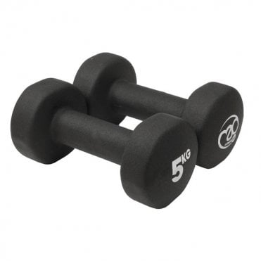 Neoprene Dumbbells - (Pair) 5 kg