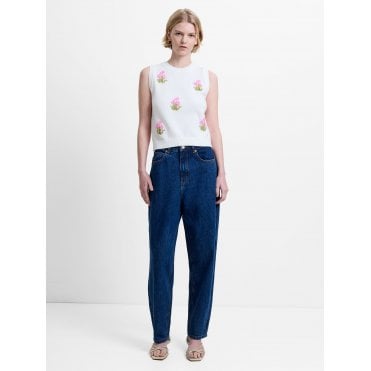 Dallas Denim Mom Barrel Leg Jeans