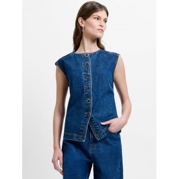 Dallas Denim Waistcoat