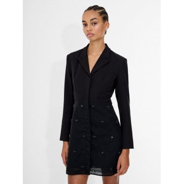 Darcy Embellished Tailored Mini Dress