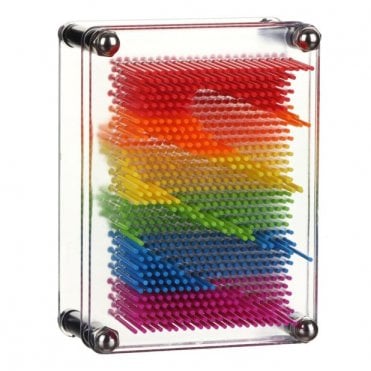 Rainbow Pin Art