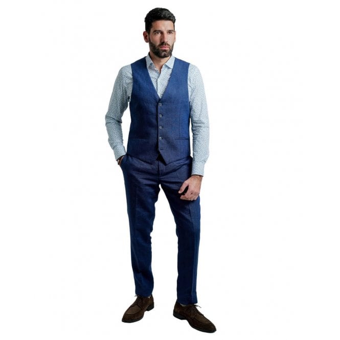 Gagliardi Mix & Match Linen Waistcoat