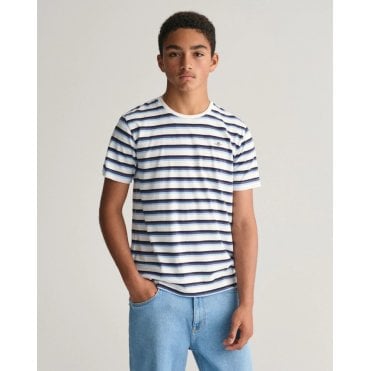 905235 STRIPED SHIELD T-SHIRT