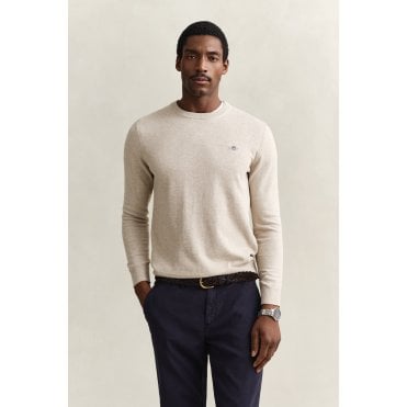 Cotton Crew Neck Sweater