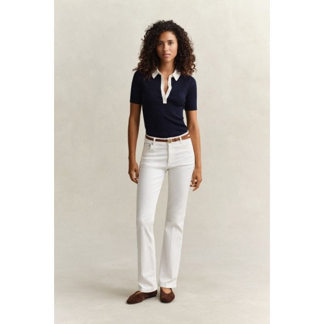 Gant Cropped Slim Stretch Jeans