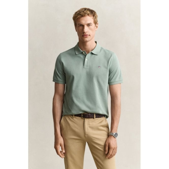 Gant Regular Fit Pique Polo Shirt