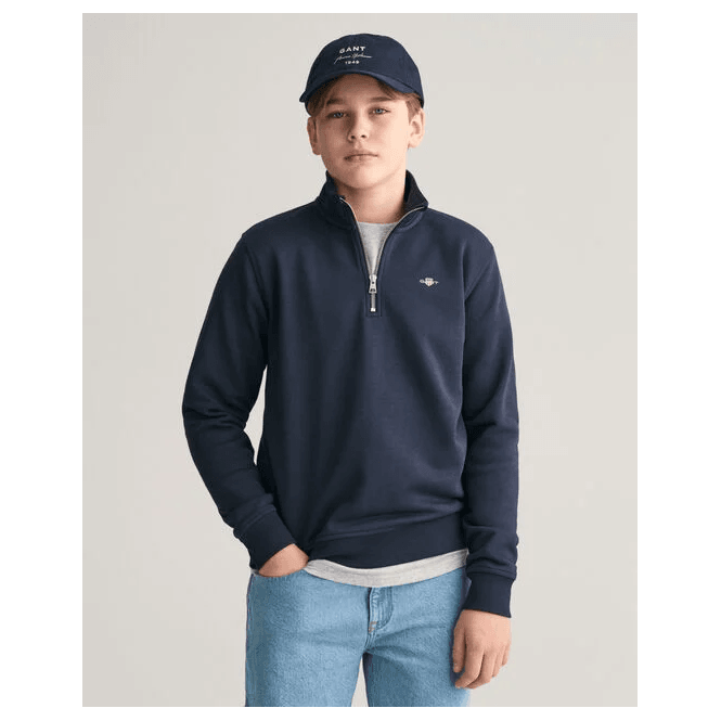 Gant SHIELD HALF ZIP SWEATSHIRT