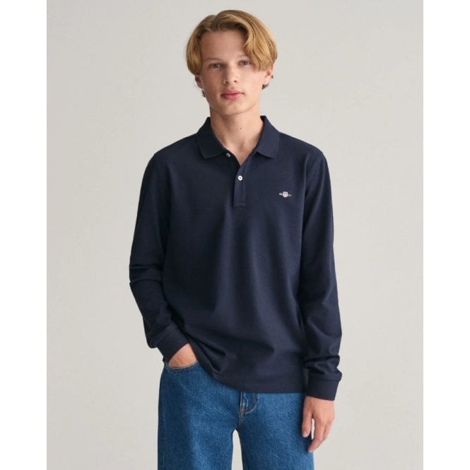 Gant SHIELD LS PIQUE RUGGER