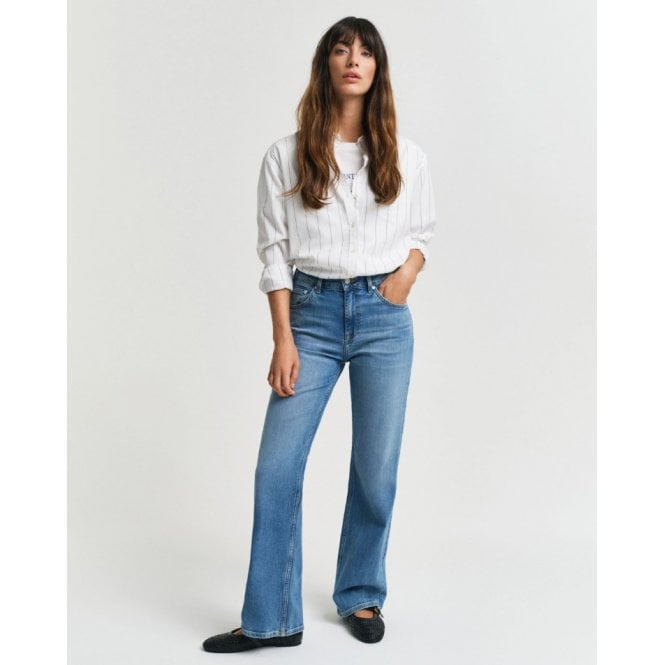Gant Slim Fit Flared Jeans