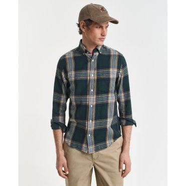 Windblown Flannel Check Shirt