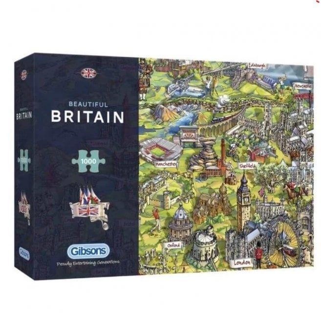 Gibsons Puzzles Beautiful Britain