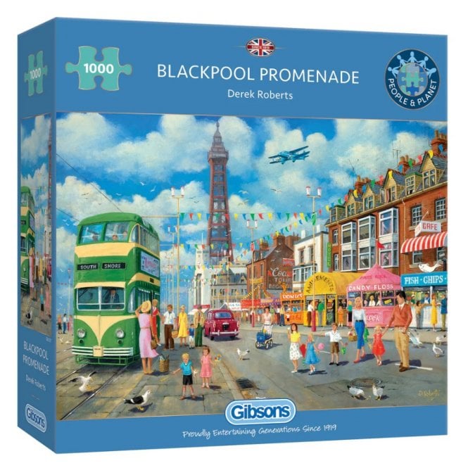 Gibsons Puzzles Blackpool Promenade
