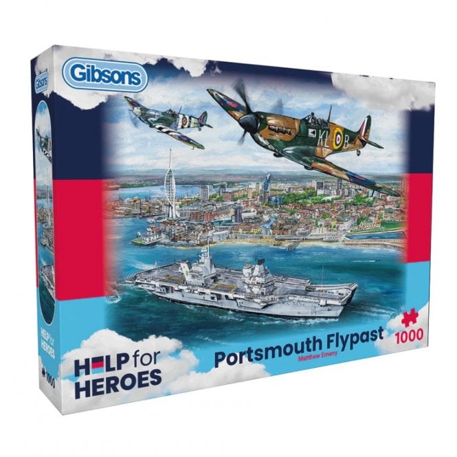 Gibsons Puzzles Portsmouth Flypast