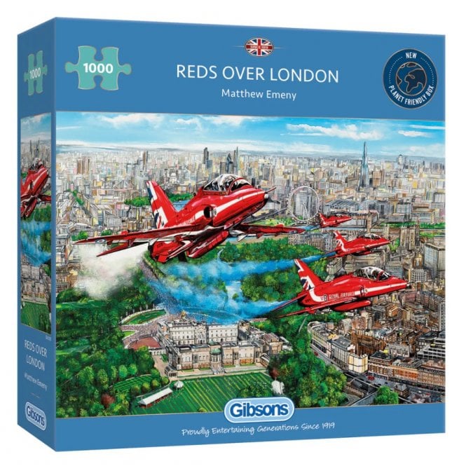 Gibsons Puzzles Reds Over London