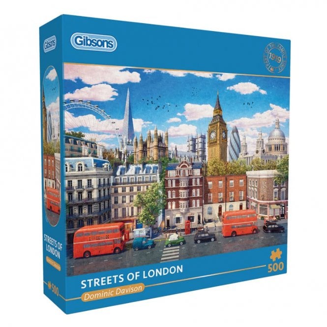 Gibsons Puzzles Streets of London
