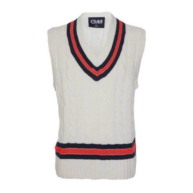 GM Cable Cricket Slipover - Red