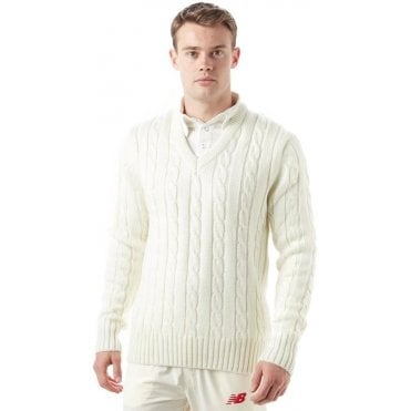 CABLE SWEATER - CREAM
