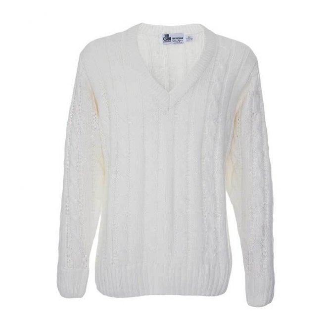 GM CABLE SWEATER Junior - CREAM