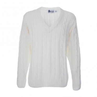CABLE SWEATER Junior - CREAM