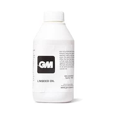 GM Linseed Bat Oil, Cricket Bat Preparation & Maintenance, One Bottle, 100 ml