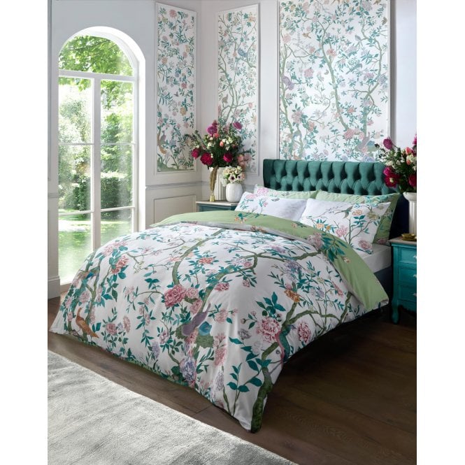 Graham & Brown Chinoiserie Garden Duvet Cover Set