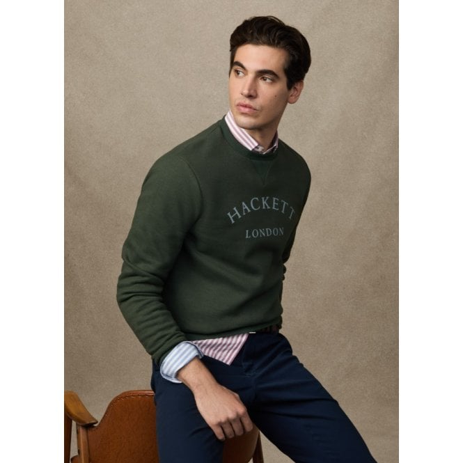 Hackett Branded Crew-Neck Sweat
