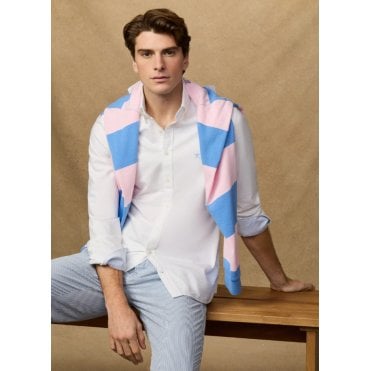 Classic Fit Branded Oxford Shirt