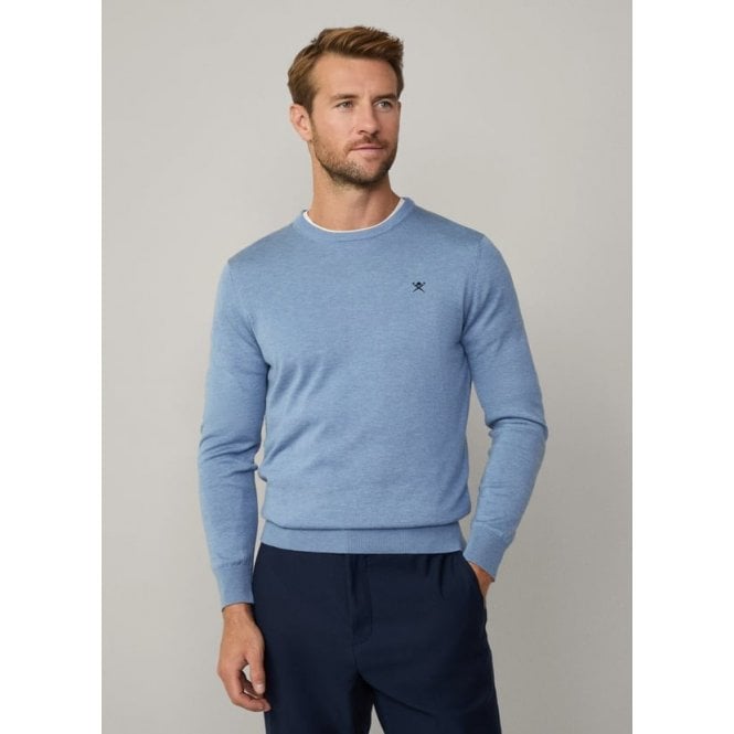 Hackett Cotton Silk Crew Jumper