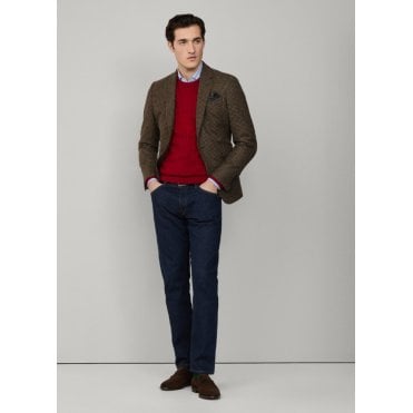 Slim Fit Selvedge Rise Wash Denim