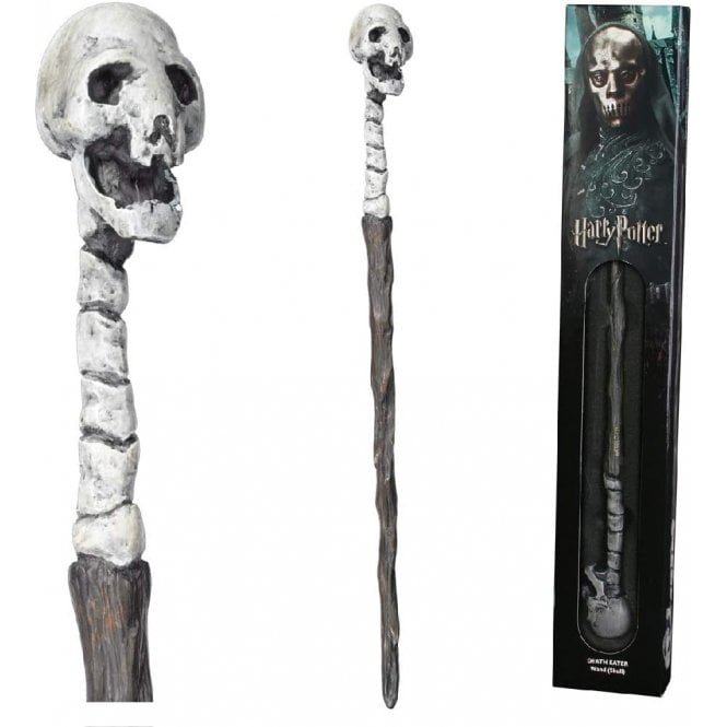 Harry Potter Death Eater – Skull – Wand In Window Box