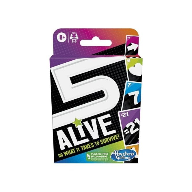Hasbro Games FIVE ALIVE CARD GAME