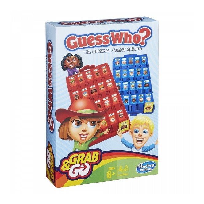 Hasbro Games GUESS WHO GRAB AND GO
