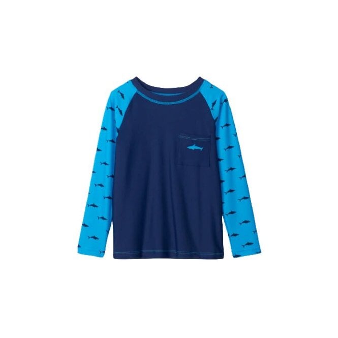 Hatley Sharks Long Sleeve Rashguard