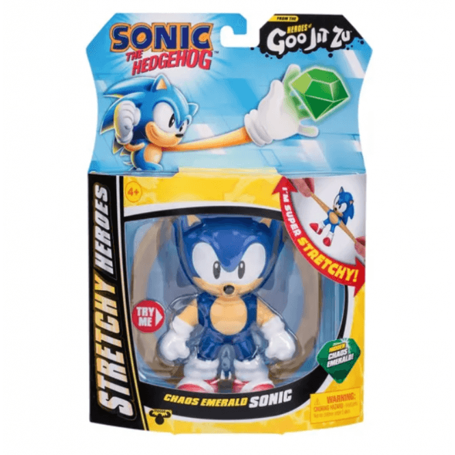 Goo Jit Zu Heroes of - Chaos Emerald Sonic the Hedgehog Hero Pack