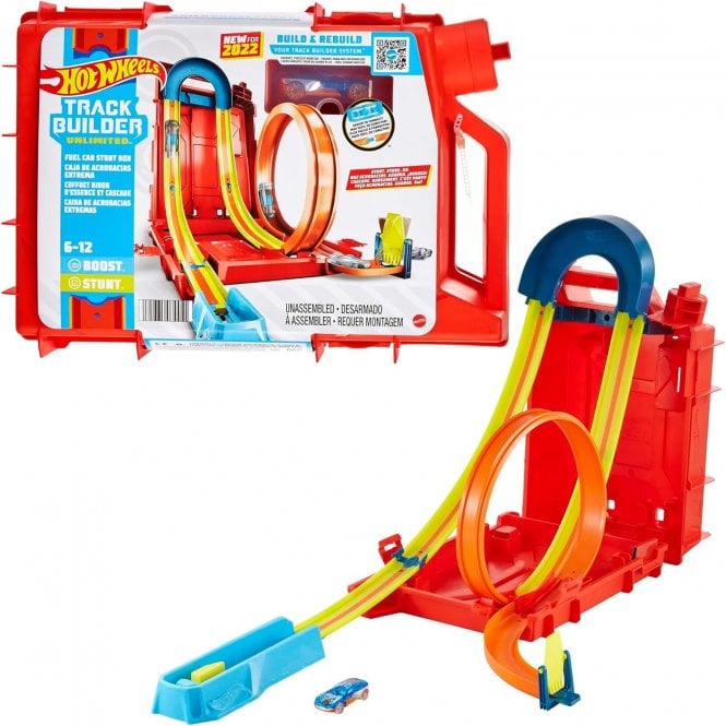 Hot Wheels HW Track Builder Fuel Can Stunt Box