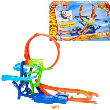 Stunt Tracks Motorised Mid-Air Crash Playset