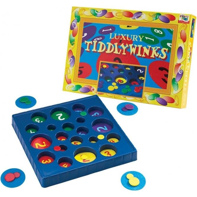 Ideal Games Tiddlywinks: traditional board game