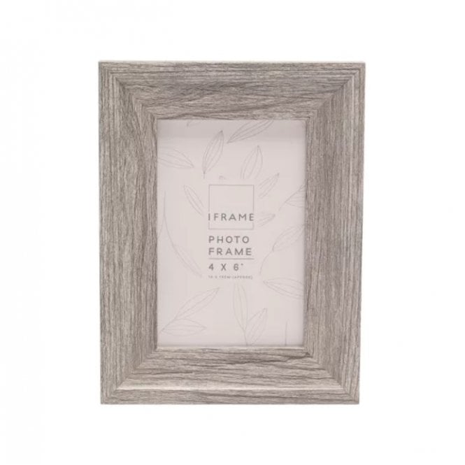 Widdop iFrame Mid Grey Wood Effect Frame
