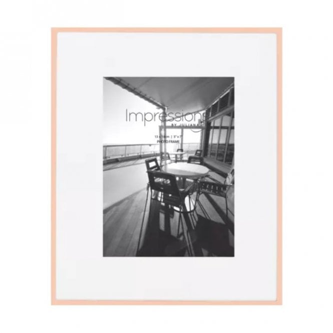 Widdop Impressions Copper Plated Photo Frame with Mount