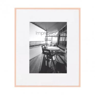 Impressions Copper Plated Photo Frame with Mount