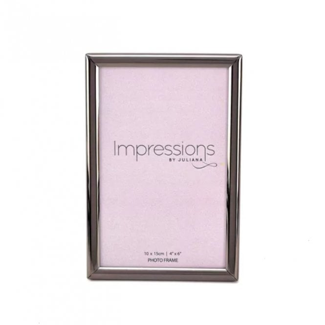 Widdop Impressions Thin Profile Pewter Finish Frame