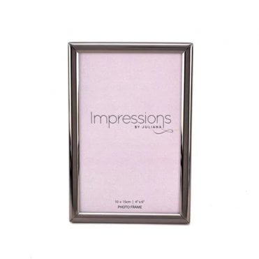 Impressions Thin Profile Pewter Finish Frame