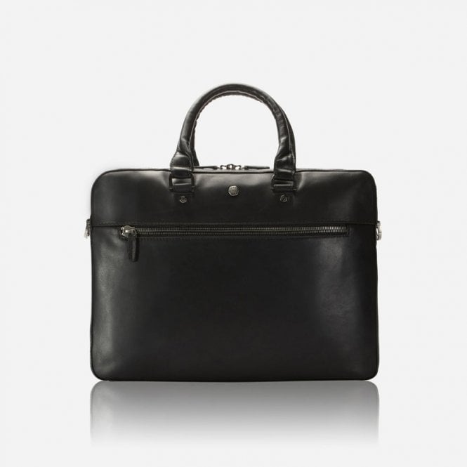 Jekyll & Hide Roma Slim Zip Top Laptop Briefcase