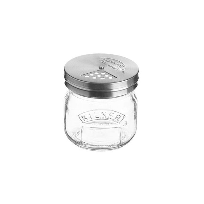 Kilner KIL STORAGE JAR WITH SHAKER LID IN CDU 0.25 L