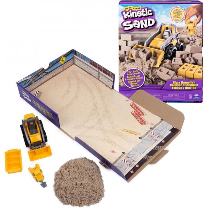 Kinetic Sand DIG n DEMOLISH