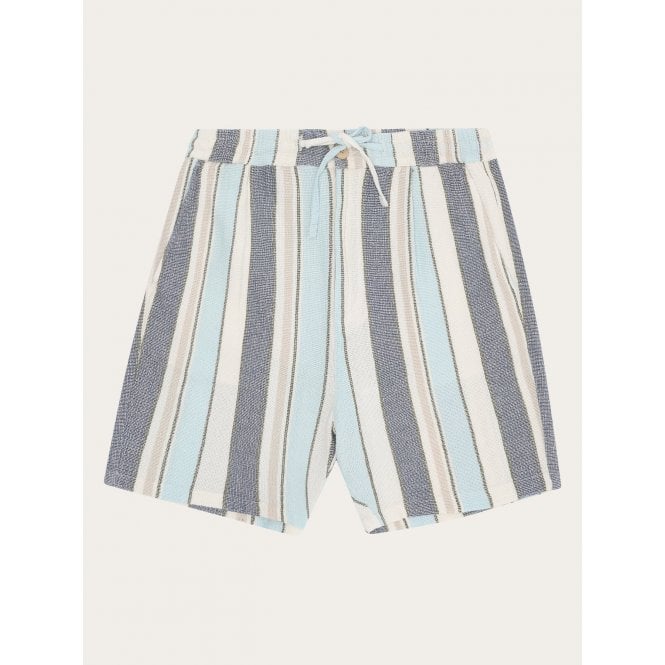 Knowledge Cotton Apparel Fig Loose Striped Shorts